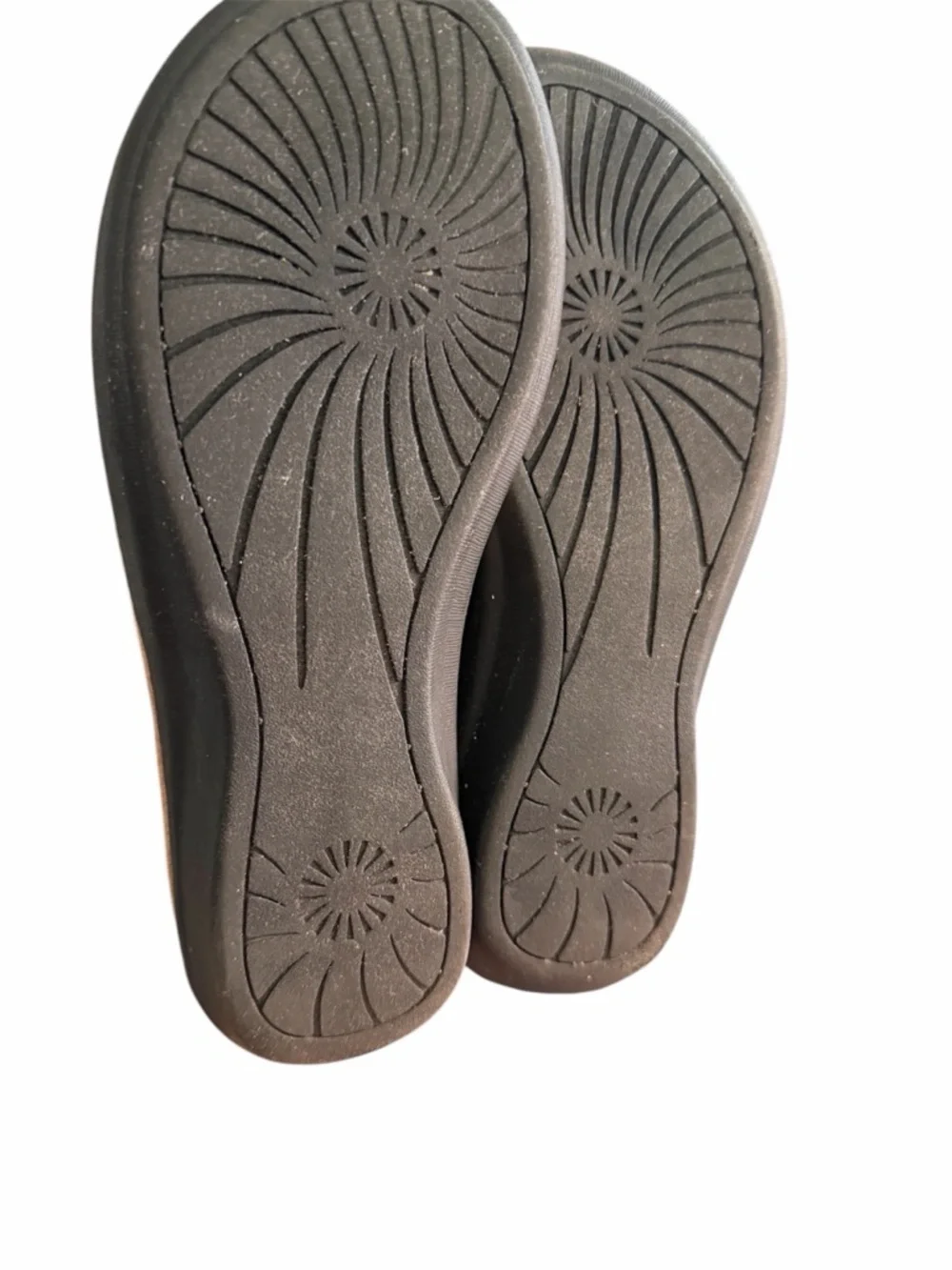 NWOB Connie Cuddles Sandals Size 8.5 Black With Sparkles - Picture 5 of 6